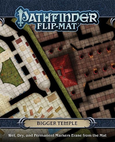 Pathfinder Flip-Mat: Bigger Temple - Jason A Engle, Stephen Radney-Macfarland