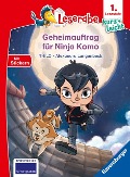 Geheimauftrag für Ninja Komo - lesen lernen mit dem Leseraben - Erstlesebuch - Kinderbuch ab 6 Jahren - Lesenlernen 1. Klasse Jungen und Mädchen (Leserabe 1. Klasse) - Thilo