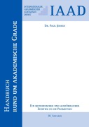 Cover-Bild zum Titel 'Handbuch rund um akademische Grade' von 'Paul Jensen'