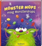 Cover-Bild zum Titel 'Monster Mops mag Monsterdrops' von 'Sandra Ritzinger'
