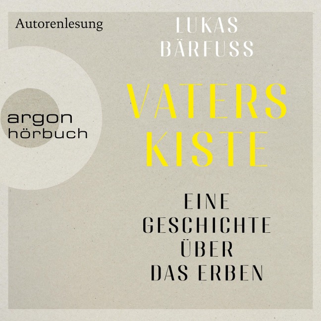 Vaters Kiste - Lukas Bärfuss