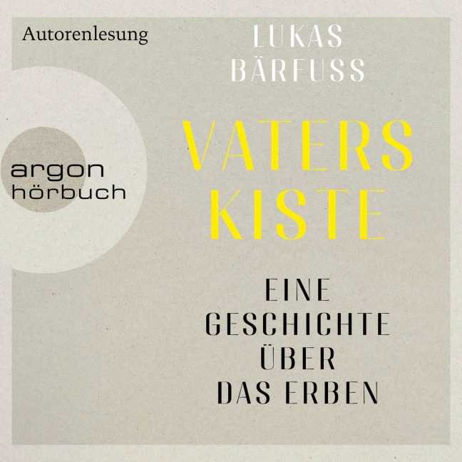 Vaters Kiste - Lukas Bärfuss