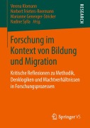 Cover-Bild zum Titel 'Forschung im Kontext von Bildung und Migration' von ''