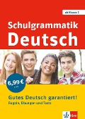 Cover-Bild zum Titel 'Schulgrammatik Deutsch ab Klasse 5. Regeln, Übungen und Tests' von ''