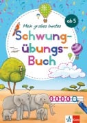 Cover-Bild zum Titel 'Mein großes buntes Schwungübungs-Buch ab 5 Jahren' von ''