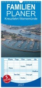 Cover-Bild zum Titel 'Familienplaner 2027 - Kreuzfahrt Warnemünde mit 5 Spalten (Wandkalender, 21 x 45 cm) CALVENDO' von 'Thomas Deter'