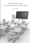 Cover-Bild zum Titel 'Enkele didactische wenken voor wiskundeonderwijs in de derde graad' von 'Koen De Naeghel'