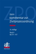 Cover-Bild zum Titel 'Kommentar zur Zivilprozessordnung: Band 4' von 'Stein'