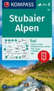 KOMPASS Wanderkarte 83 Stubaier Alpen 1:50.000 - 