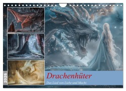 Cover-Bild zum Titel 'Drachenhüter (Wandkalender 2026 DIN A4 quer), CALVENDO Monatskalender' von 'Steffen Gierok-Latniak'