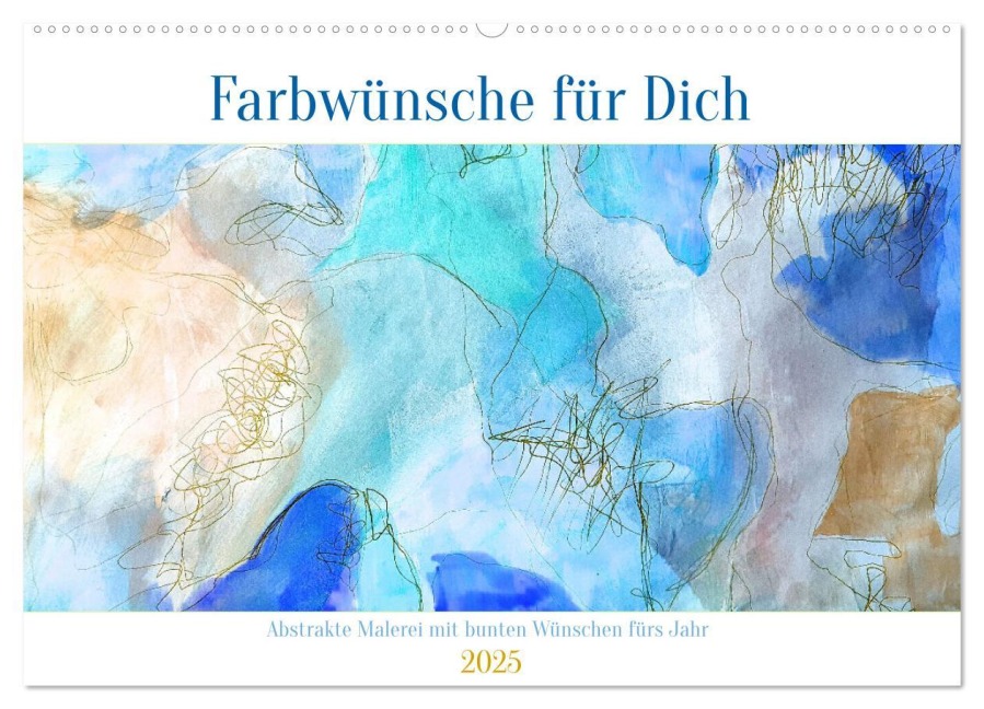 Farbwünsche für Dich (Wandkalender 2025 DIN A2 quer), CALVENDO Monatskalender - Michaela Schimmack