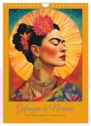 Cover-Bild zum Titel 'Gefangen in Normen. Frida Kahlo inspiriert. Flor de mi alma (Wandkalender 2026 DIN A4 hoch), CALVENDO Monatskalender' von 'Rose El Rose'