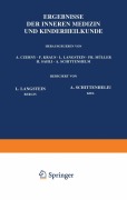Cover-Bild zum Titel 'Ergebnisse der Inneren Medizin und Kinderheilkunde' von 'L. Langstein, A. Schittenhelm'