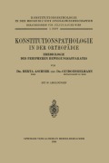 Cover-Bild zum Titel 'Konstitutionspathologie in der Orthopädie' von 'Na Engelmann, Na Aschner'