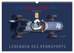 Legenden des Rennsports - Formel Junior 1955-1965 (Wandkalender 2025 DIN A3 quer), CALVENDO Monatskalender - Bernhard Schmerl