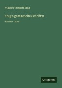 Cover-Bild zum Titel 'Krug's gesammelte Schriften' von 'Wilhelm Traugott Krug'