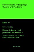 Cover-Bild zum Titel 'Körper, Leibideen und politische Gemeinschaft' von ''