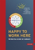 Cover-Bild zum Titel 'Happy to work here' von 'Tom Demarco, Peter Hruschka, Tim Lister, Steve Mcmenamin, James Robertson'