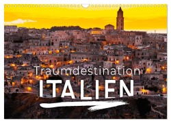 Cover-Bild zum Titel 'Traumdestination Italien (Wandkalender 2026 DIN A3 quer), CALVENDO Monatskalender' von 'Happy Monkey'