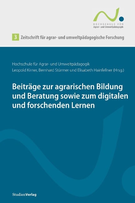 Zeitschrift für agrar- und umweltpädagogische Forschung 3 - 