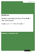Cover-Bild zum Titel 'Versuch einer Interpretation: Franz Kafka "Der Steuermann"' von 'Gerd Berner'
