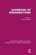 Cover-Bild zum Titel 'Handbook of Organizations (RLE: Organizations)' von ''