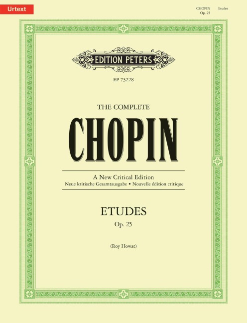 The Complete Chopin: Études Op. 25 - Frederic Chopin