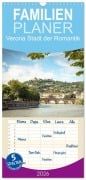 Cover-Bild zum Titel 'Familienplaner 2026 - Verona Stadt der Romantik mit 5 Spalten (Wandkalender, 21 x 45 cm) CALVENDO' von 'Sascha Haas Photography'