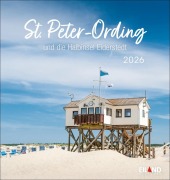 St. Peter-Ording und die Halbinsel Eiderstedt Postkartenkalender 2026 - 