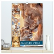 Cover-Bild zum Titel 'Zauber der Wildnis (hochwertiger Premium Wandkalender 2026 DIN A2 hoch), Kunstdruck in Hochglanz' von 'Steffen Gierok-Latniak'