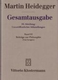 Cover-Bild zum Titel 'Gesamtausgabe Abt. 3 Unveröffentliche Abhandlungen Bd. 65. Beiträge zur Philosophie' von 'Martin Heidegger'