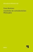 Cover-Bild zum Titel 'Geschichte der mittelalterlichen Philosophie im christlichen Abendland' von 'Franz Brentano'