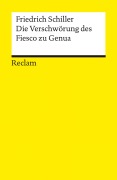 Cover-Bild zum Titel 'Die Verschwörung des Fiesco zu Genua' von 'Friedrich Schiller'