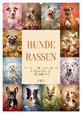 Hunderassen (Wandkalender 2025 DIN A2 hoch), CALVENDO Monatskalender - Cathrin Illgen
