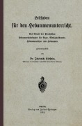 Cover-Bild zum Titel 'Leitfaden für den Hebammenunterricht' von 'Friedrich Kirstein'
