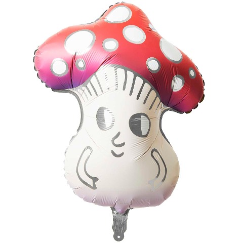 Folienballon Funny Shrooom, 1 Stk, 46 x 54 cm - 