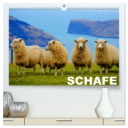 Cover-Bild zum Titel 'Schafe / Geburtstagskalender (hochwertiger Premium Wandkalender 2026 DIN A2 quer), Kunstdruck in Hochglanz' von 'Elisabeth Stanzer'
