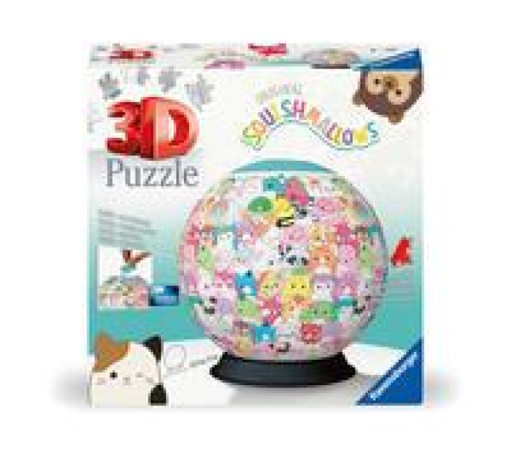 3D Puzzle 72 Teile - Squishmallows - Puzzle-Ball Squishmallows - 