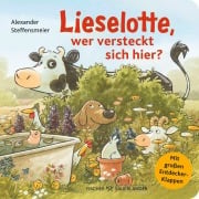 Cover-Bild zum Titel 'Lieselotte, wer versteckt sich hier?' von 'Alexander Steffensmeier'