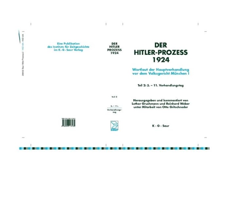 HITLER-PROZEß 1924 TL.2 - 