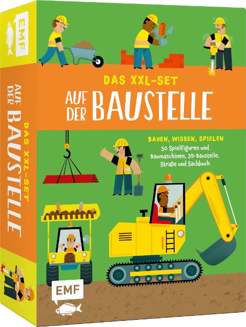 Das XXL-Set - Bauen, Wissen, Spielen: Auf der Baustelle - Catherine Sully