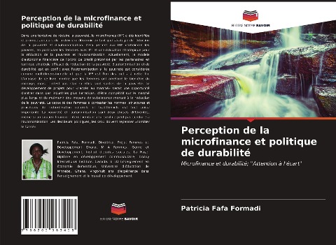 Perception de la microfinance et politique de durabilité - Patricia Fafa Formadi