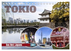 Cover-Bild zum Titel 'Tokio - Das Herz Japans (Tischkalender 2027 DIN A5 quer), CALVENDO Monatskalender' von 'Melanie Viola'