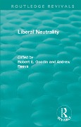 Cover-Bild zum Titel 'Liberal Neutrality' von ''