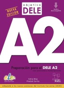 Cover-Bild zum Titel 'Objetivo DELE A2 - Nueva edición' von 'Celia Díaz, Piedad Zurita'