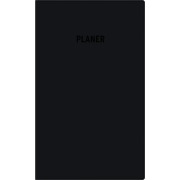 Cover-Bild zum Titel 'Zettler Taschenplaner 2026 9,5x16cm 64 Seiten schwarz Bürokalender Notizheft 1 Woche auf 1 Seite separates Adressheft faltbar' von ''