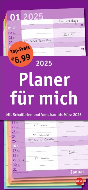 Basic Planer für mich 2025 - 