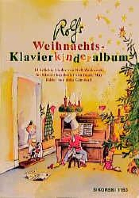 Rolfs Weihnachts-Klavierkinderalbum - Rolf Zuckowski