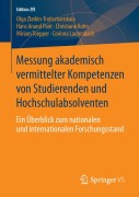 Cover-Bild zum Titel 'Messung akademisch vermittelter Kompetenzen von Studierenden und Hochschulabsolventen' von 'Olga Zlatkin-Troitschanskaia, Hans Anand Pant, Miriram Toepper, Corinna Lautenbach, Christiane Kuhn'
