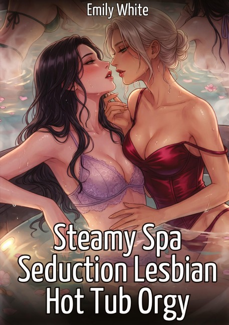 Steamy Spa Seduction Lesbian Hot Tub Orgy - Emily White